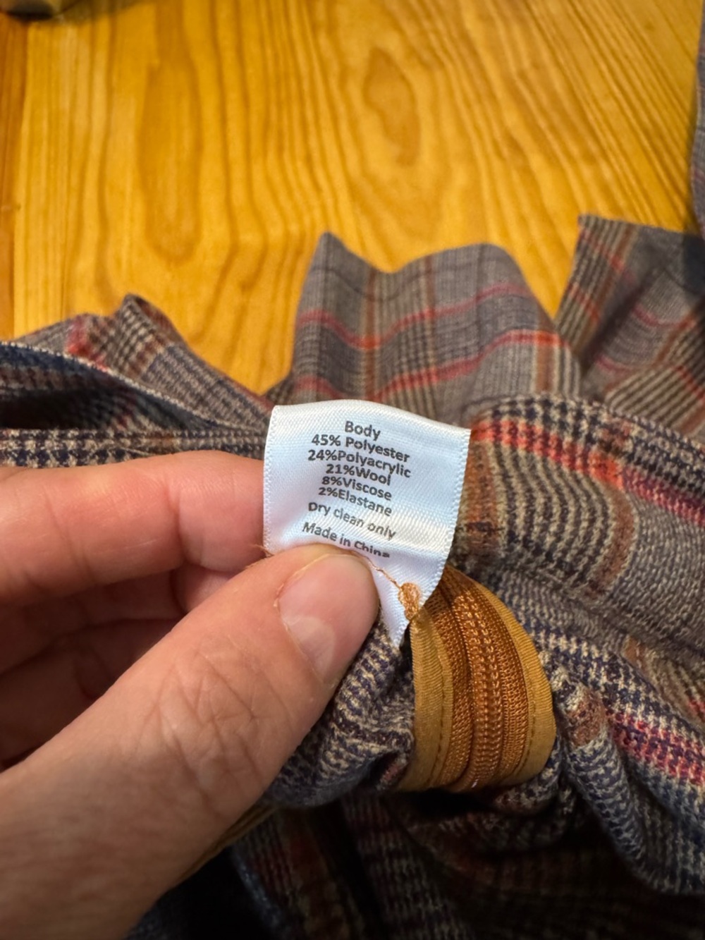 NWT Hunter Bell Ashton Short Tie Waist Prestige Plaid High Waist Women’s SIZE 8 - Picture 9 of 10